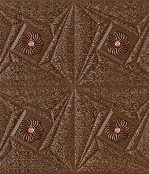 Wat zijn de decoratieve materialen met PVC-houtnerf?