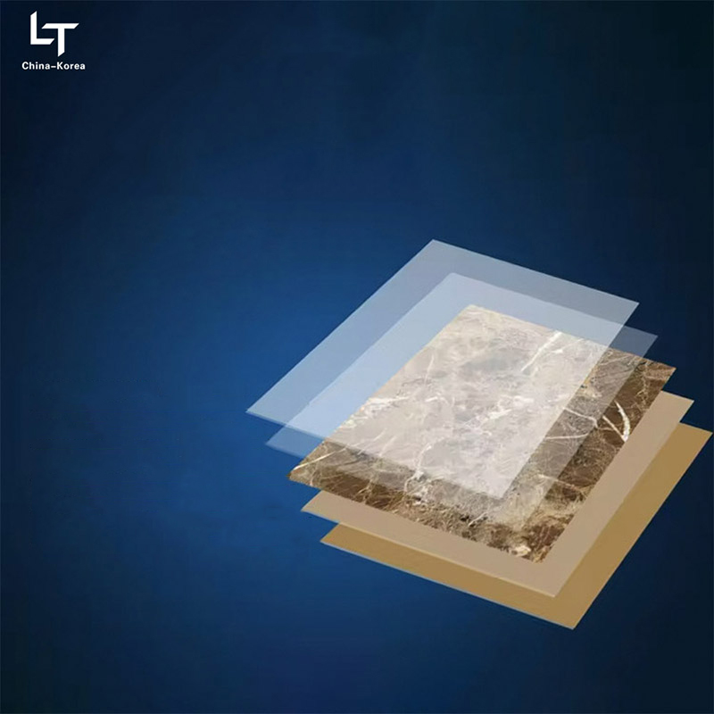 Waterdichte 1220×2440mm 3mm PVC UV-plaat voor binnenwandpaneeldecoratie met hoogglansafwerking voor huiskantoorontwerpdecor