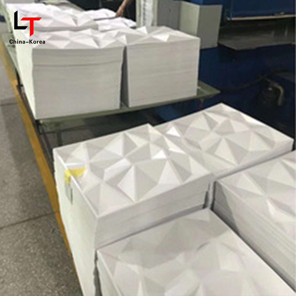 Modern 3D PVC wandpaneel/sticker interieur waterdicht mat zwart diamantvorm voor woonkamer slaapkamer wanddecoratie waterdicht