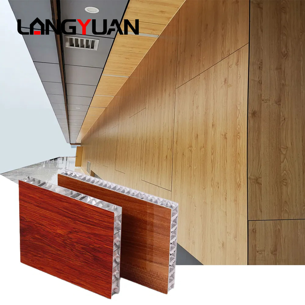 18 mm aluminium honingraatpanelen voor kasten en keukendeuren Aluminium honingraatpanelen fabriek