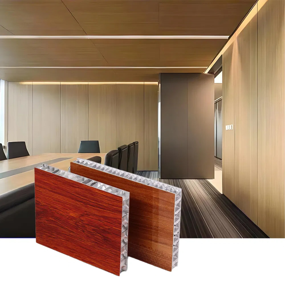 18 mm aluminium honingraatpanelen voor kasten en keukendeuren Aluminium honingraatpanelen fabriek