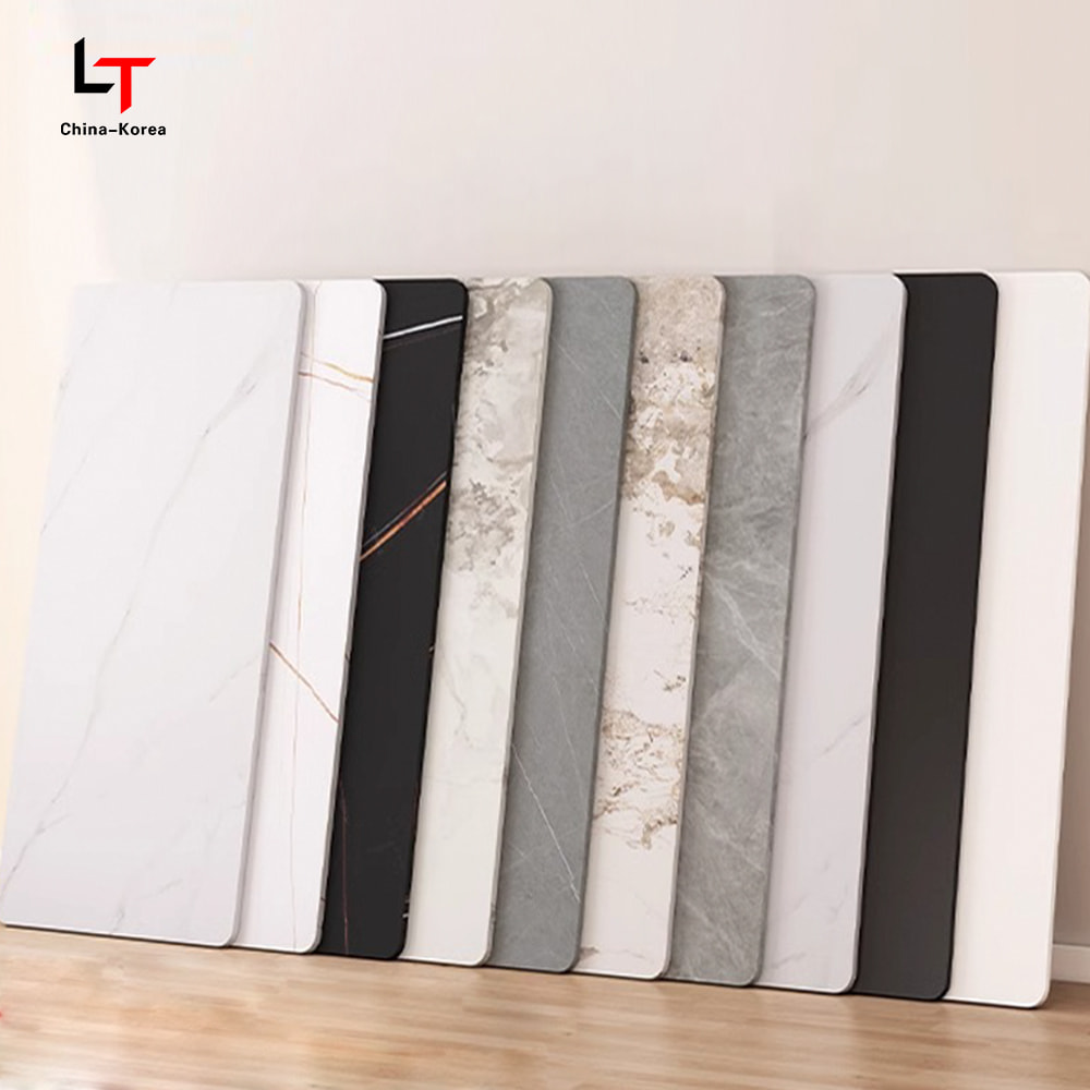 1220×2440mm PVC Carbon Kristal Paneel Waterdicht Vuurvast Decoratieve Wandbekleding voor Binnen Buiten met UV-coating