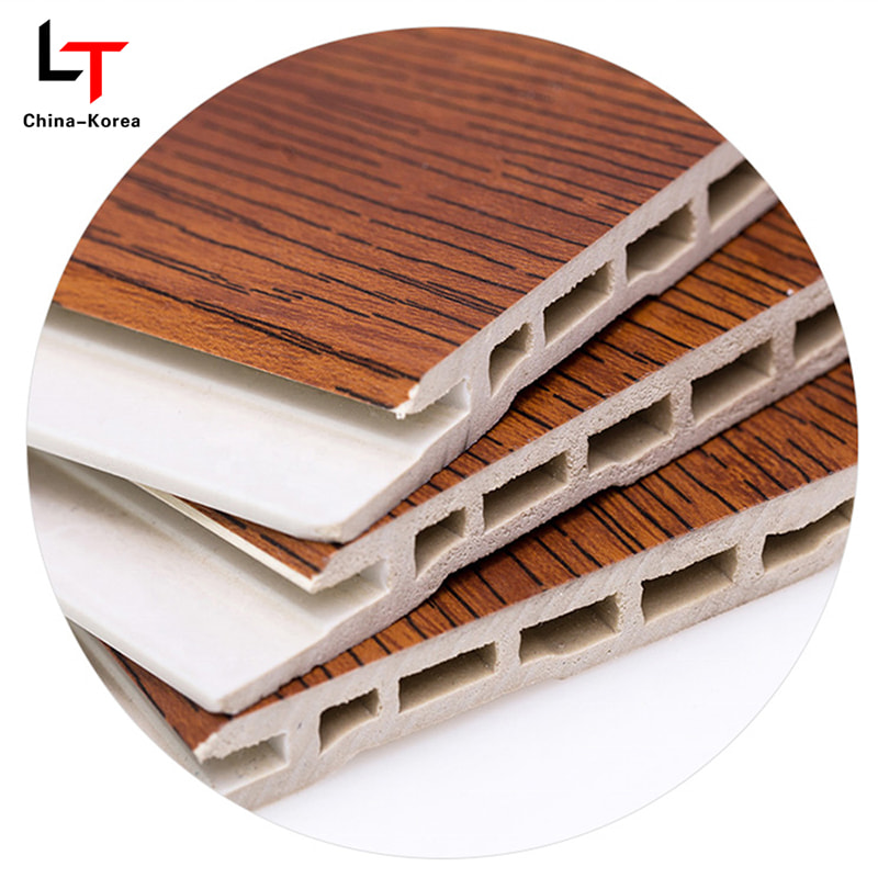 Melinco interieurdecoratie Faux steentextuur plat paneel PVC plafondpanelen marmeren graan wandplaat waterdicht blad