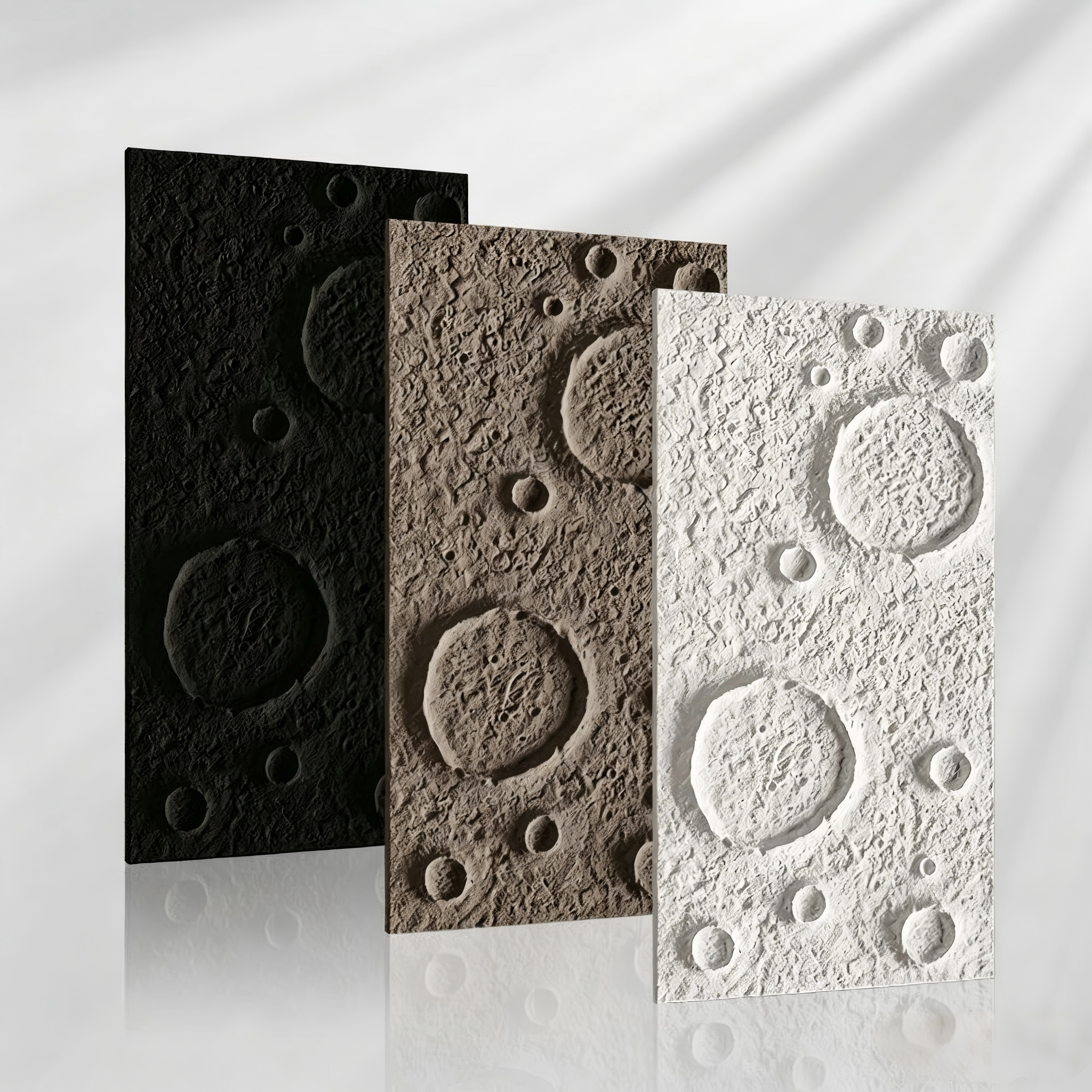 PU Moon Stone Wall: wanneer kosmische esthetiek de huisruimte binnendringt